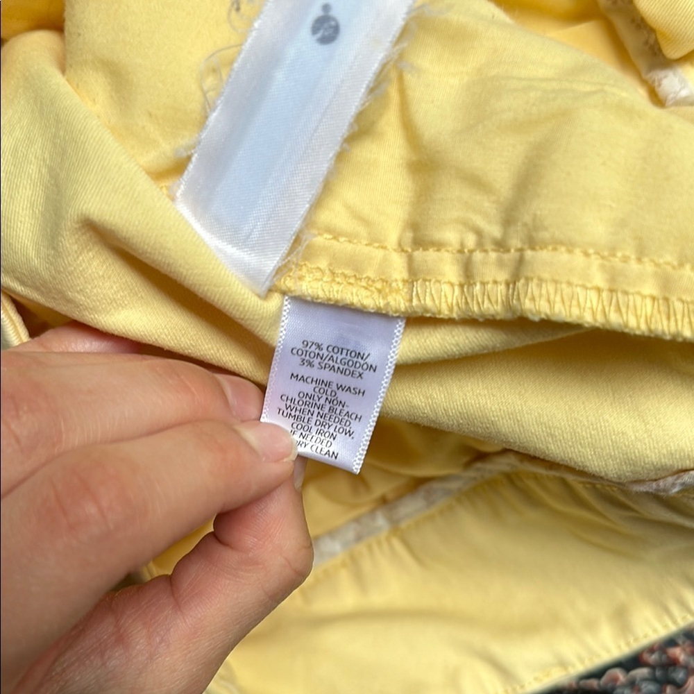 LOFT Yellow Pants - Picture 5 of 5